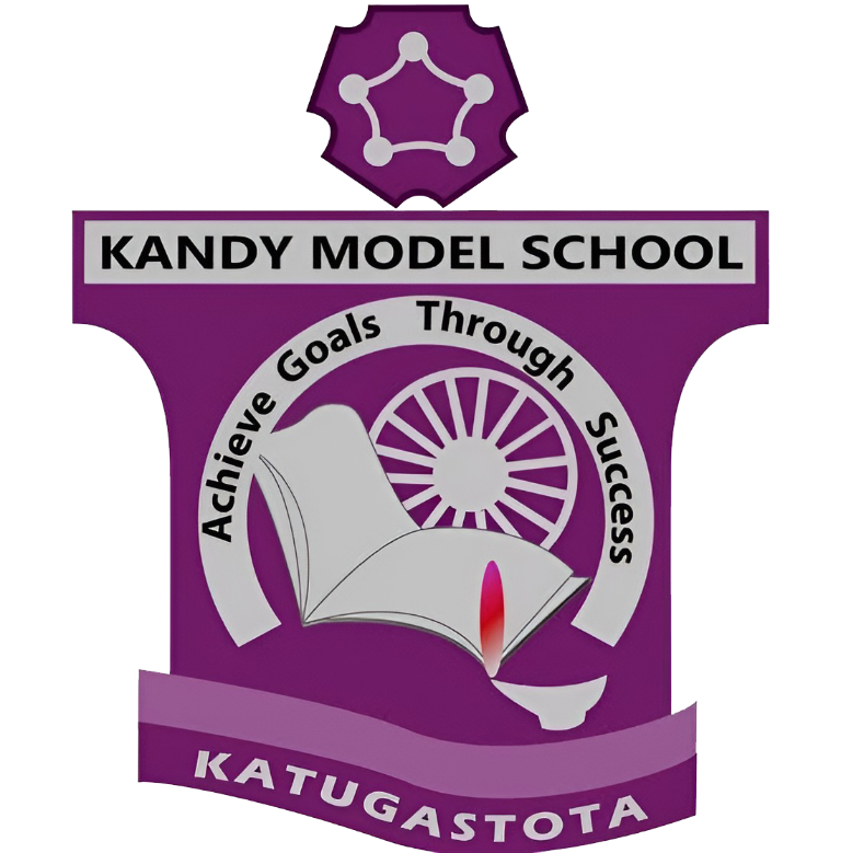 Kandy Model School, Katugastota badge